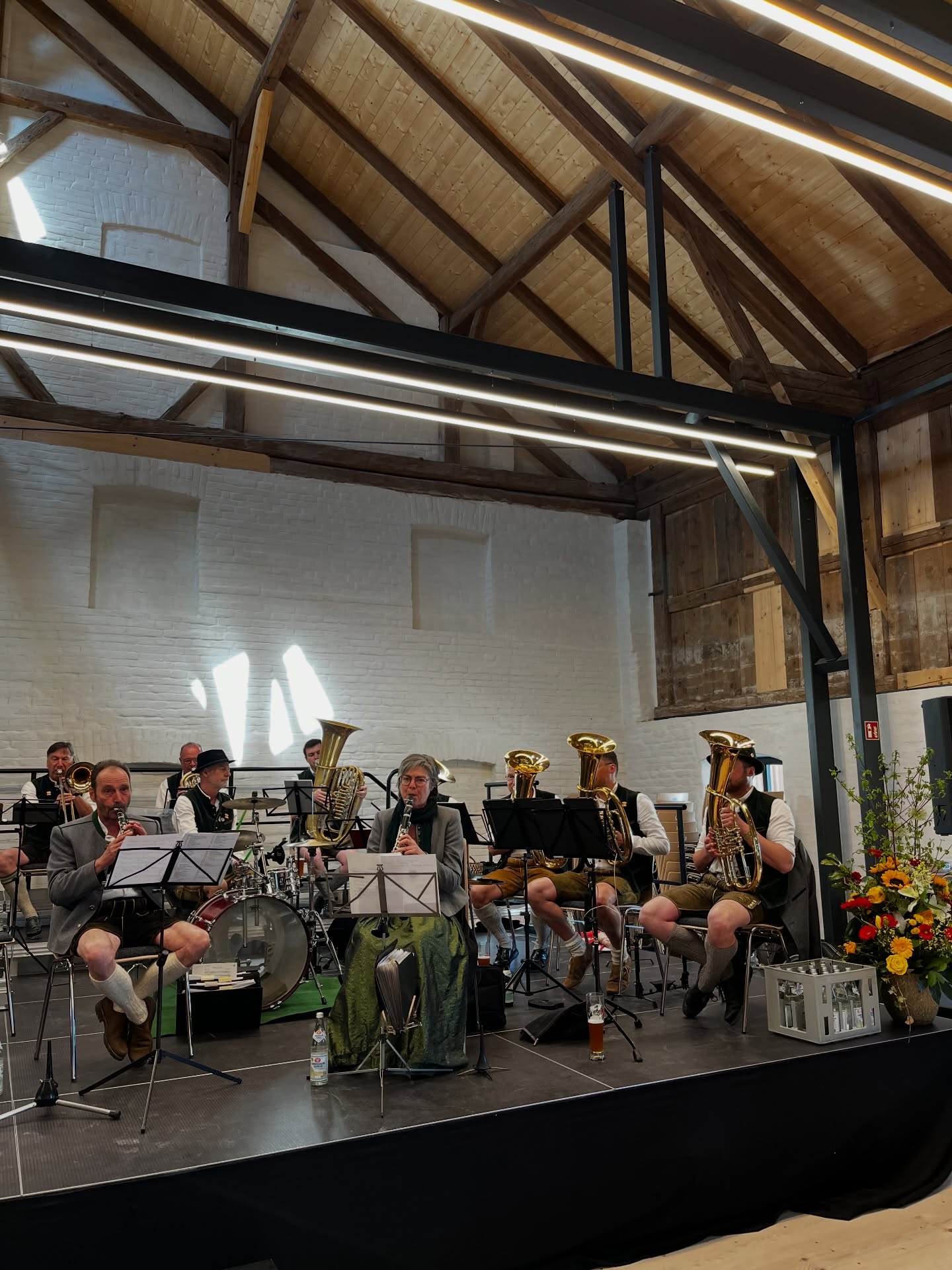 Vereinsveranstaltung im Kulturstadel – Blasmusik auf der Bühne